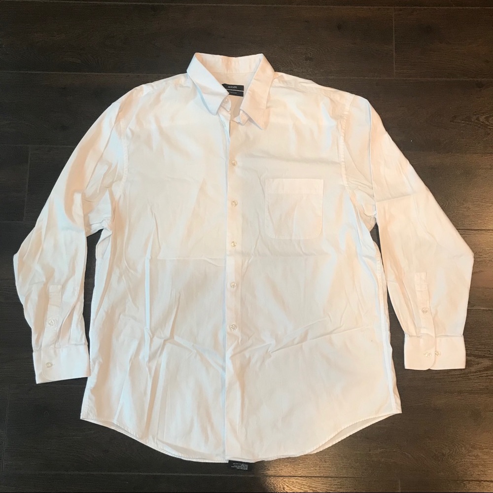Alfani casual white shirt